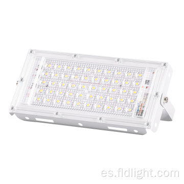 Luz de inundación led blanca fría 6500k para cuadrado